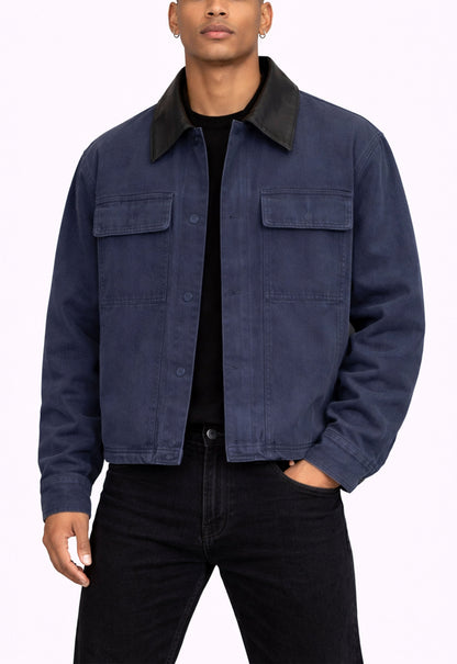 UNDEVELOPED NAVY WORK JACKET - AVBL MRKT (2)