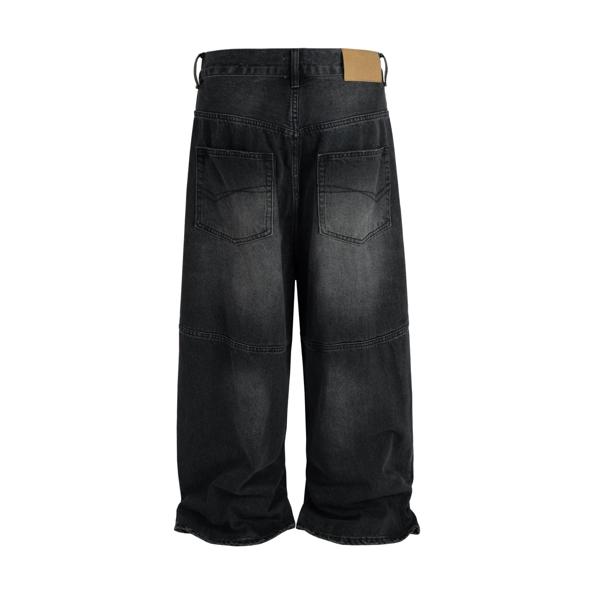 UNDEVELOPED NOIR BAGGY BIKER DENIM - AVBL MRKT (3)