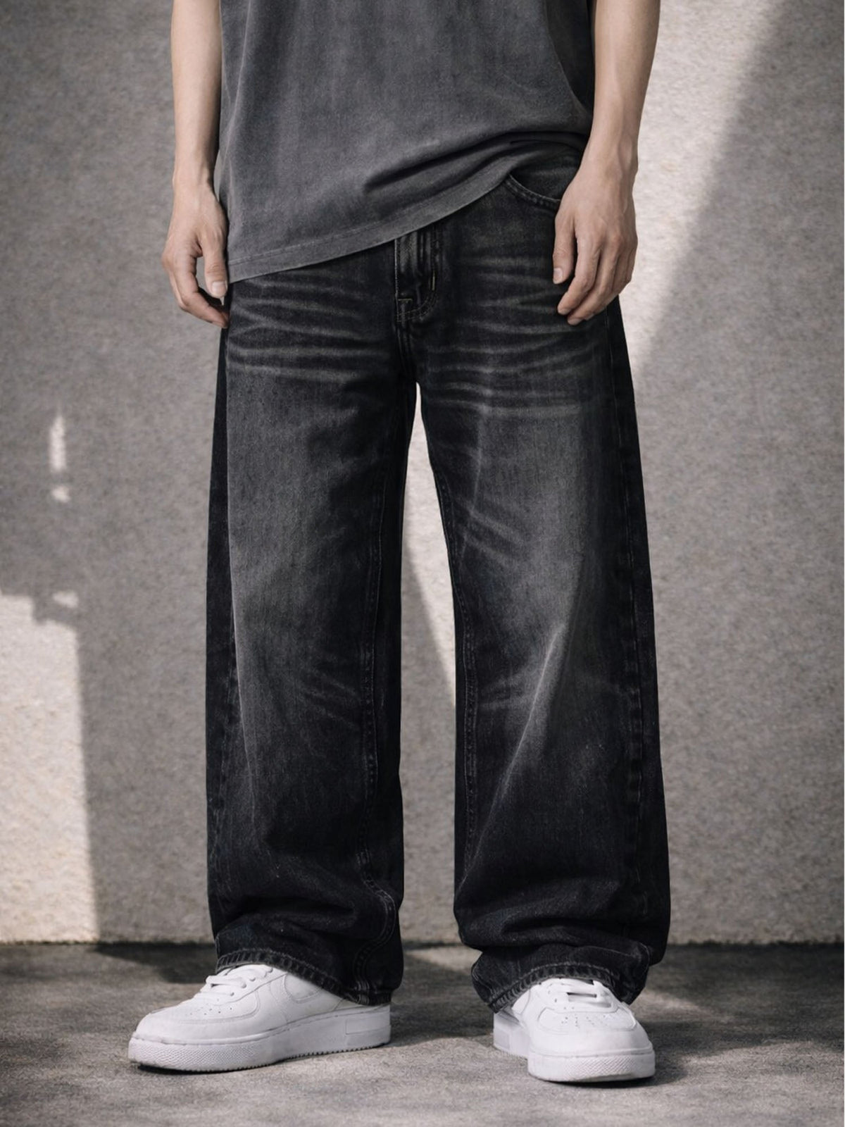 UNDEVELOPED NOIR BAGGY DENIM - AVBL MRKT (2)