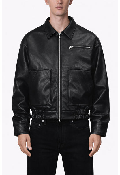 UNDEVELOPED NOIR BIKER JACKET - AVBL MRKT (2)
