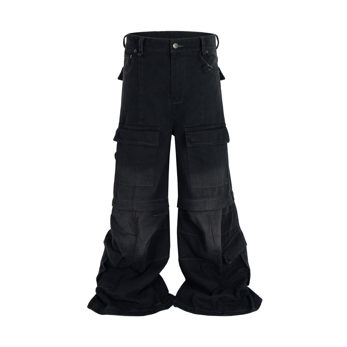 UNDEVELOPED NOIR CONVERT CARGO DENIM - AVBL MRKT (1)