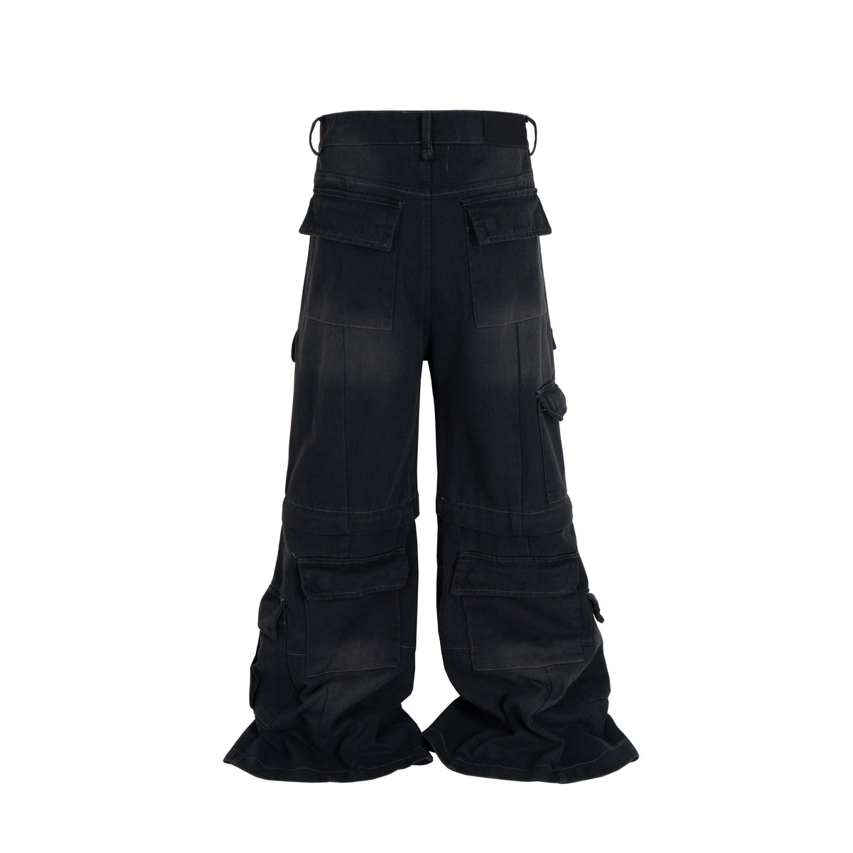 UNDEVELOPED NOIR CONVERT CARGO DENIM - AVBL MRKT (3)