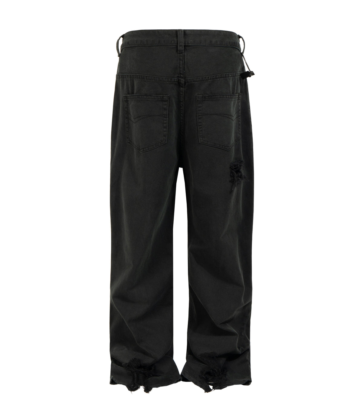 UNDEVELOPED NOIR DESTROYED WORK PANTS - AVBL MRKT (2)