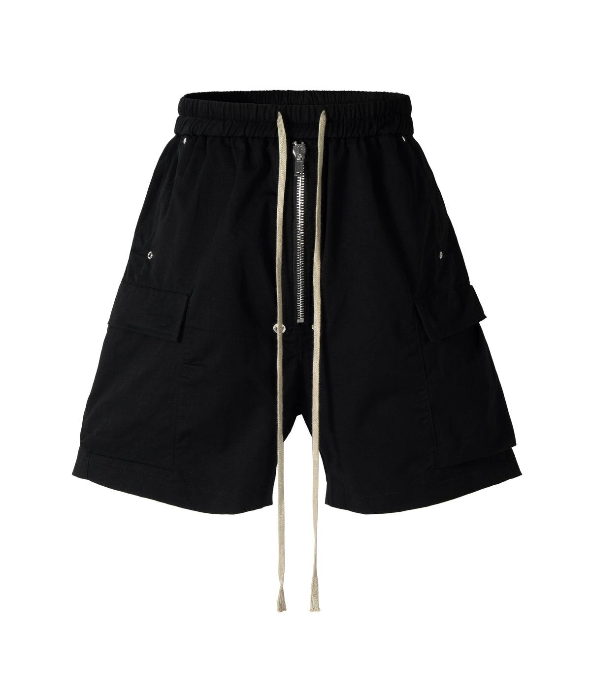 UNDEVELOPED NOIR DRAWSTRING SHORTS - AVBL MRKT (1)