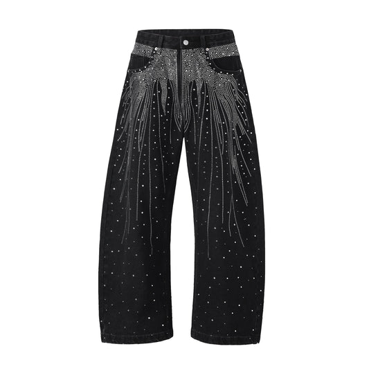 UNDEVELOPED NOIR FLORAL RHINESTONE DENIM - AVBL MRKT (1)