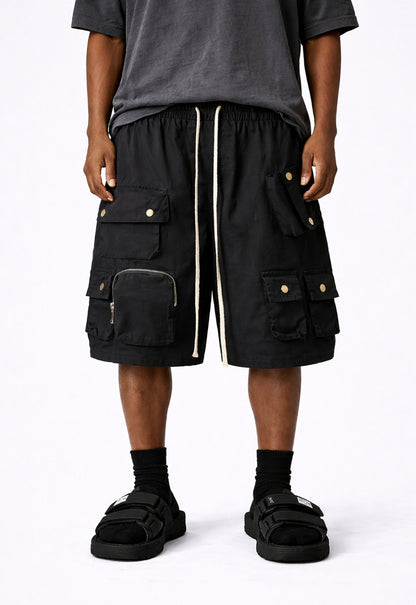 UNDEVELOPED NOIR MULTI CARGO SHORTS - AVBL MRKT (2)