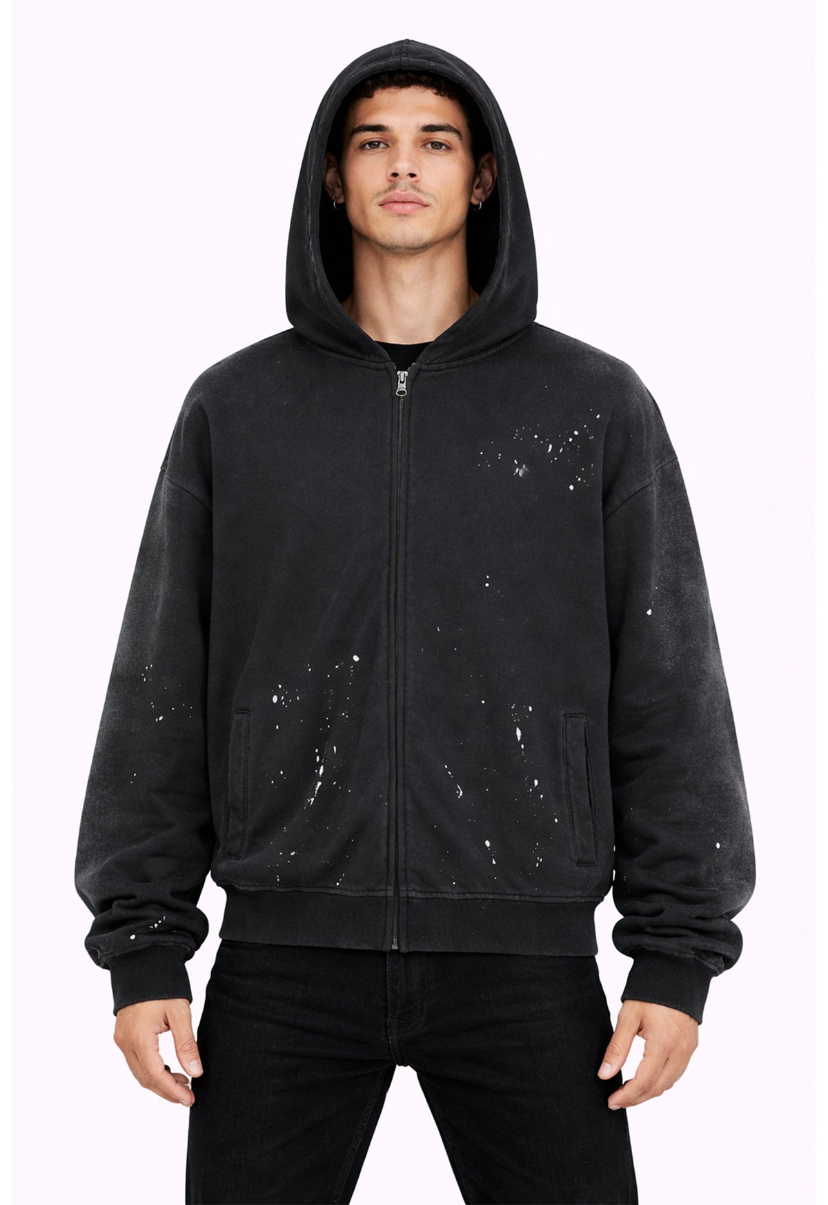 UNDEVELOPED NOIR PAINTERS HOODIE - AVBL MRKT (2)