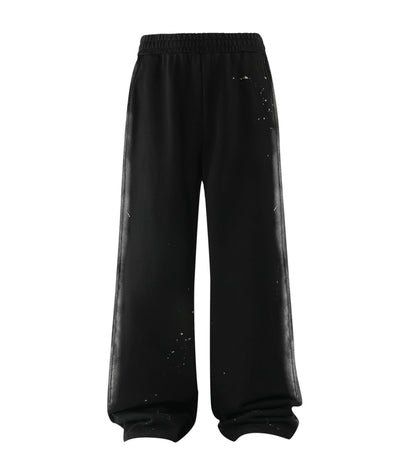 UNDEVELOPED NOIR PAINTERS SWEATPANTS - AVBL MRKT (1)