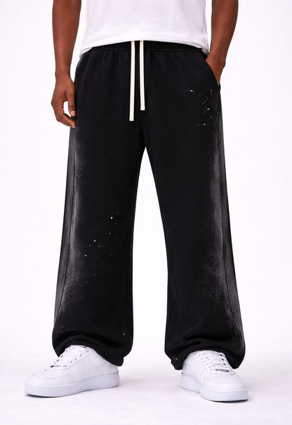 UNDEVELOPED NOIR PAINTERS SWEATPANTS - AVBL MRKT (2)