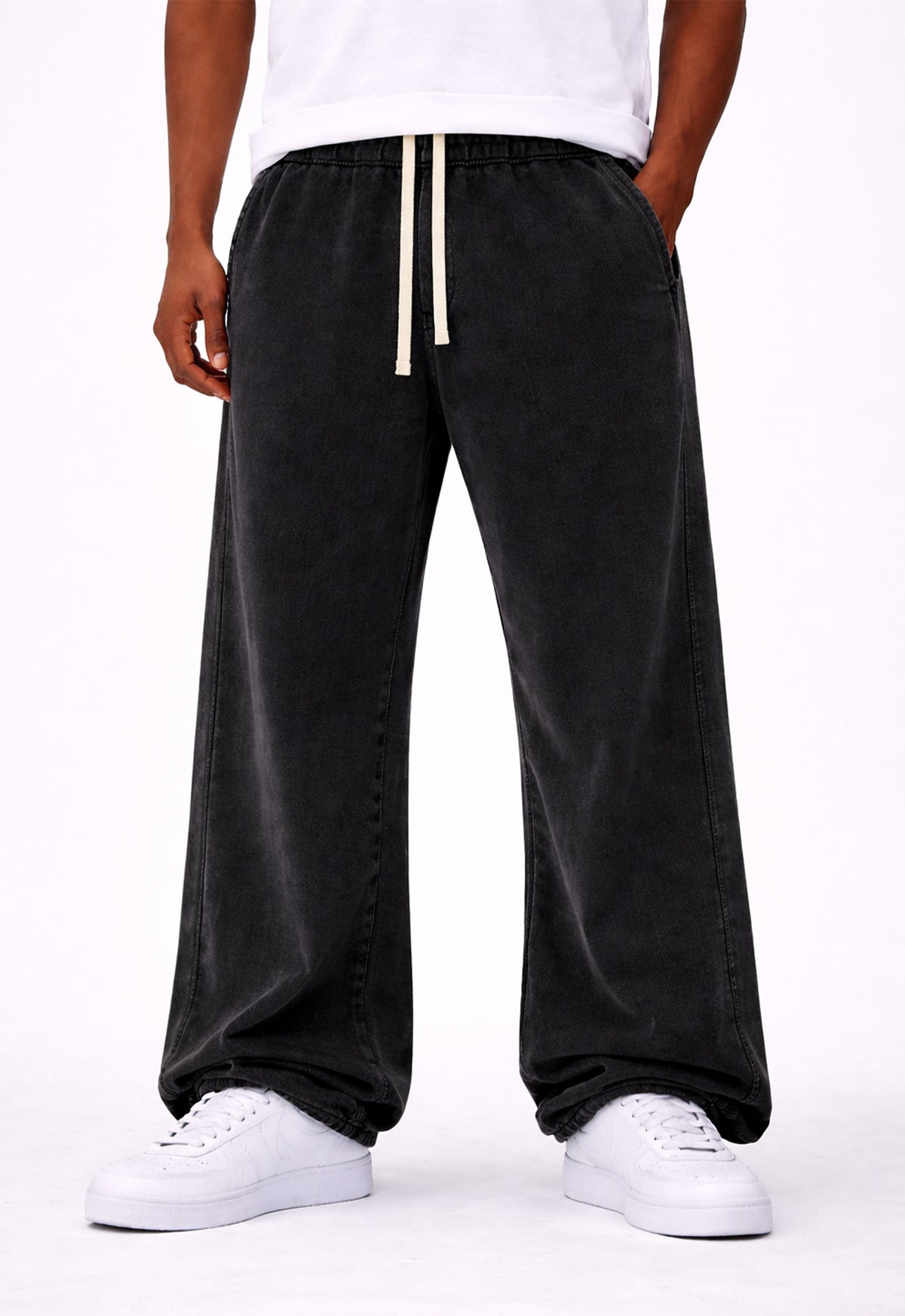 UNDEVELOPED NOIR PANEL SWEATPANTS - AVBL MRKT (2)