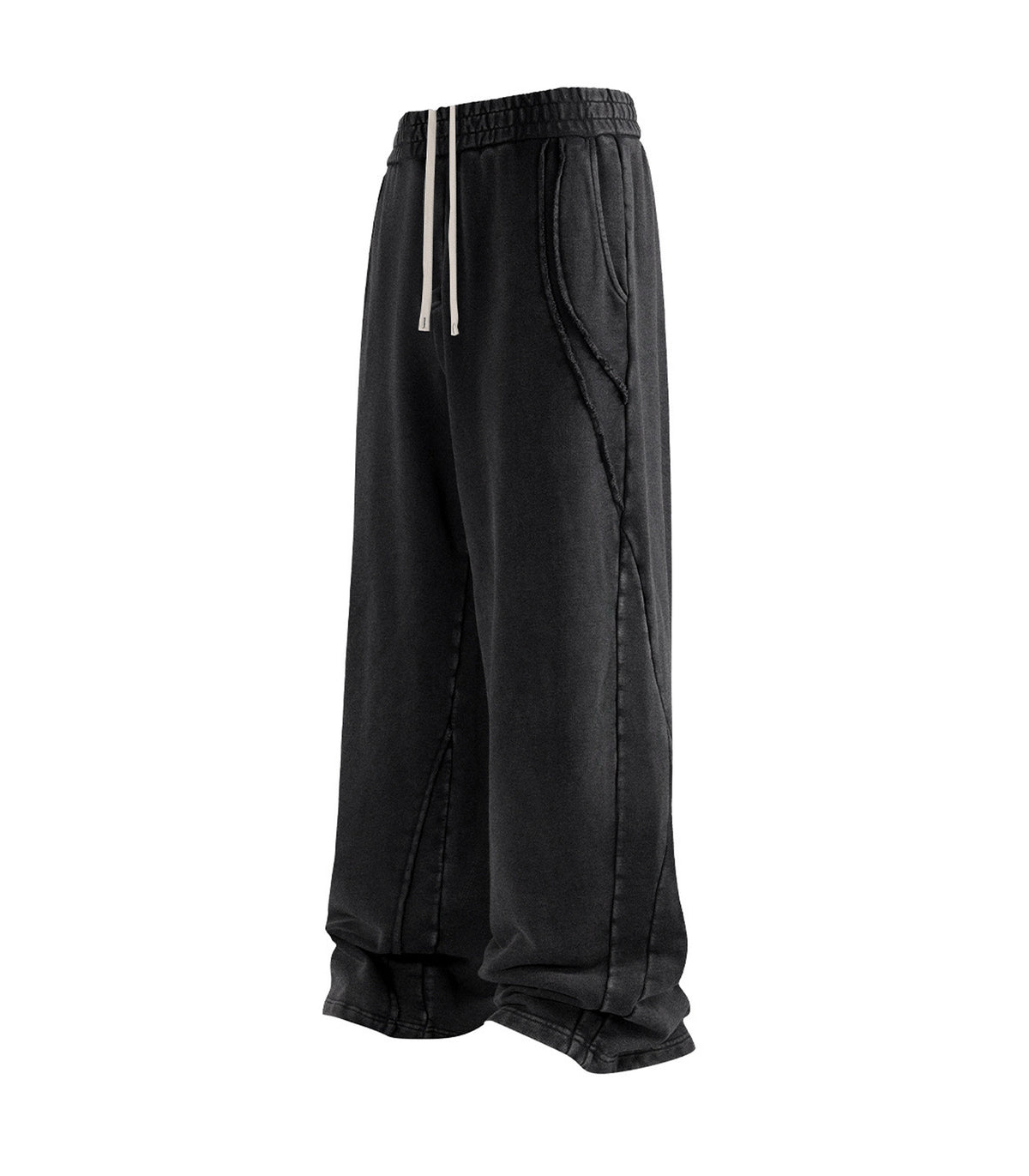 UNDEVELOPED NOIR PANEL SWEATPANTS - AVBL MRKT (3)