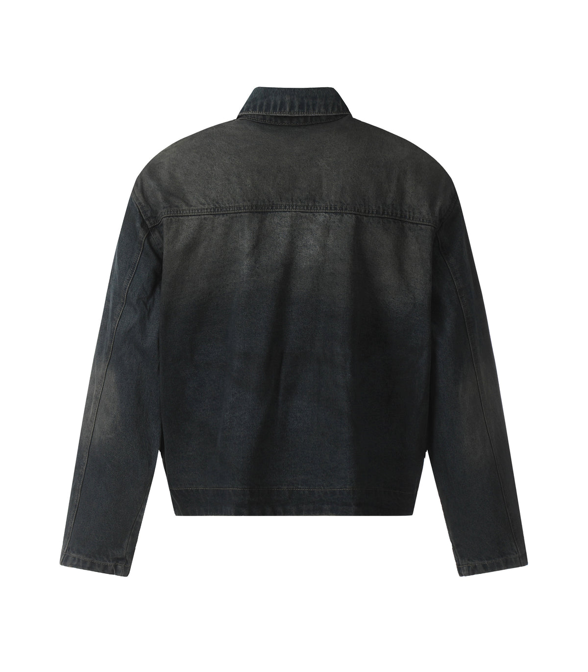 UNDEVELOPED NOIR PATCHWORK WAXED DENIM JACKET - AVBL MRKT (3)
