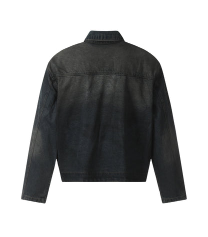 UNDEVELOPED NOIR PATCHWORK WAXED DENIM JACKET - AVBL MRKT (3)