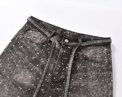 UNDEVELOPED NOIR RHINESTONE DENIM (UNISEX) - AVBL MRKT (3)