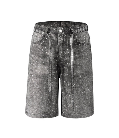UNDEVELOPED NOIR RHINESTONE SHORTS - AVBL MRKT (1)