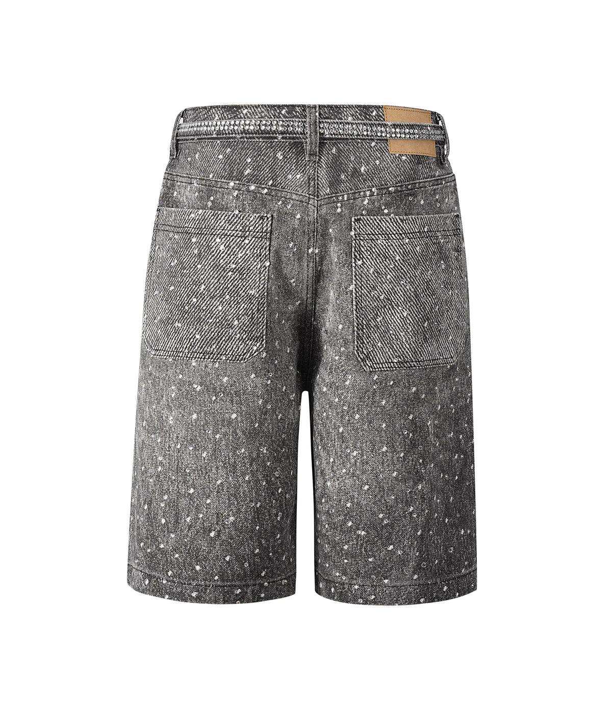 UNDEVELOPED NOIR RHINESTONE SHORTS - AVBL MRKT (3)