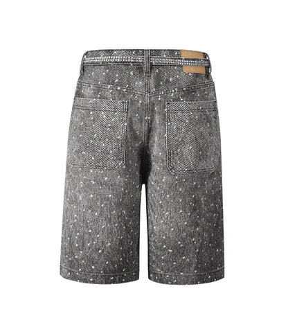 UNDEVELOPED NOIR RHINESTONE SHORTS - AVBL MRKT (3)