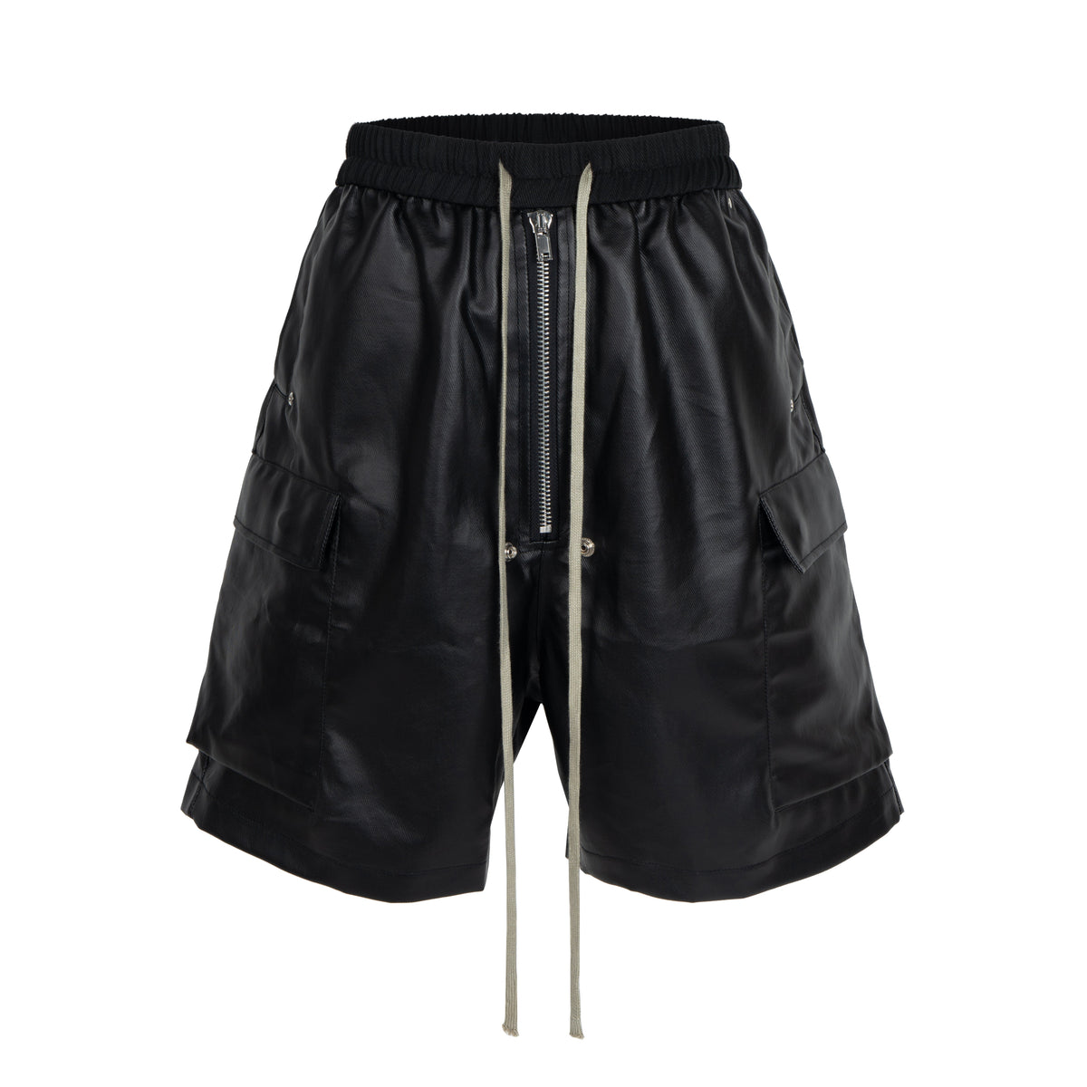 UNDEVELOPED NOIR SHINE CARGO SHORTS - AVBL MRKT (1)