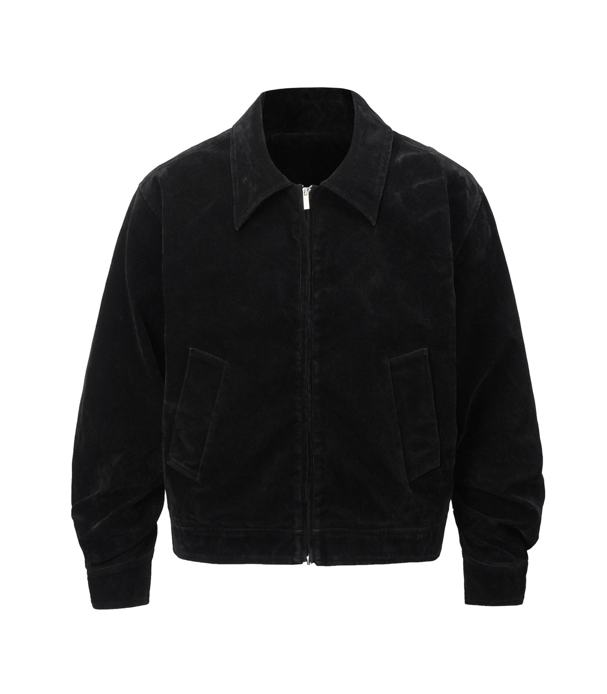 UNDEVELOPED NOIR SUEDE WORK JACKET - AVBL MRKT (1)