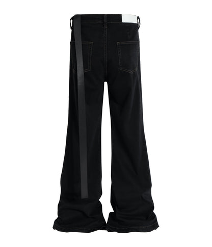 UNDEVELOPED NOIR WIDEBOY FLARE DENIM - AVBL MRKT (3)
