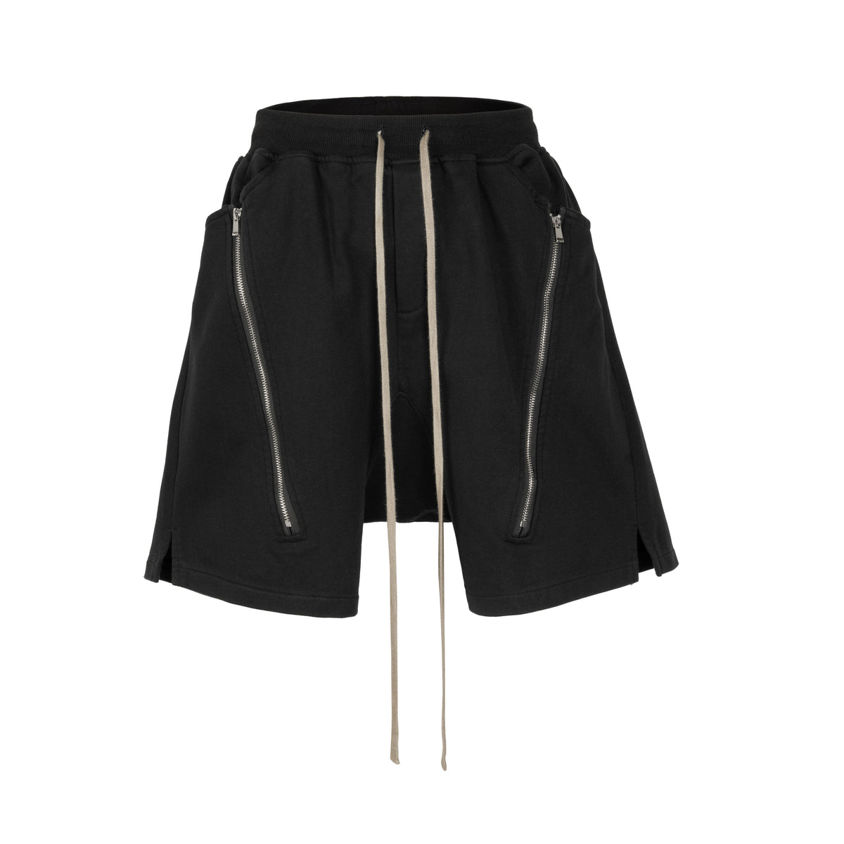 UNDEVELOPED NOIR ZIP DRAWSTRING CARGO SHORTS - AVBL MRKT (1)