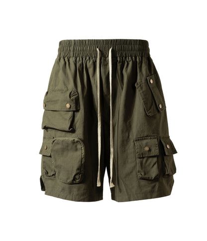UNDEVELOPED OLIVE MULTI CARGO SHORTS - AVBL MRKT (1)