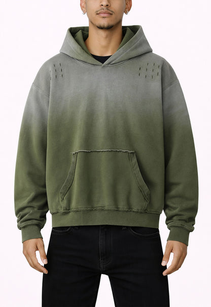 UNDEVELOPED OLIVE SUNFADE HOODIE - AVBL MRKT (2)