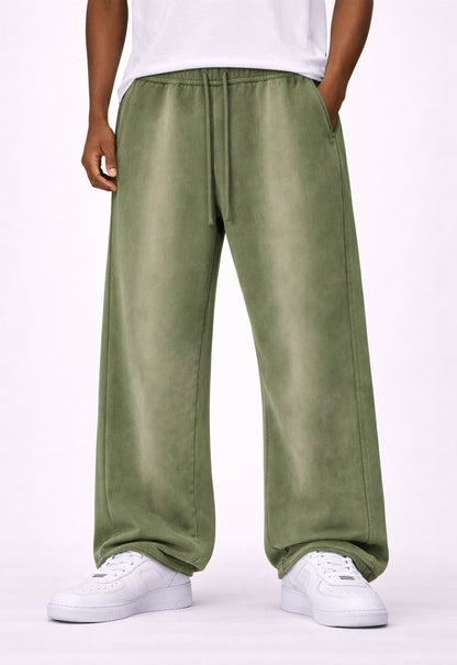 UNDEVELOPED OLIVE SUNFADE SWEATPANTS - AVBL MRKT (2)