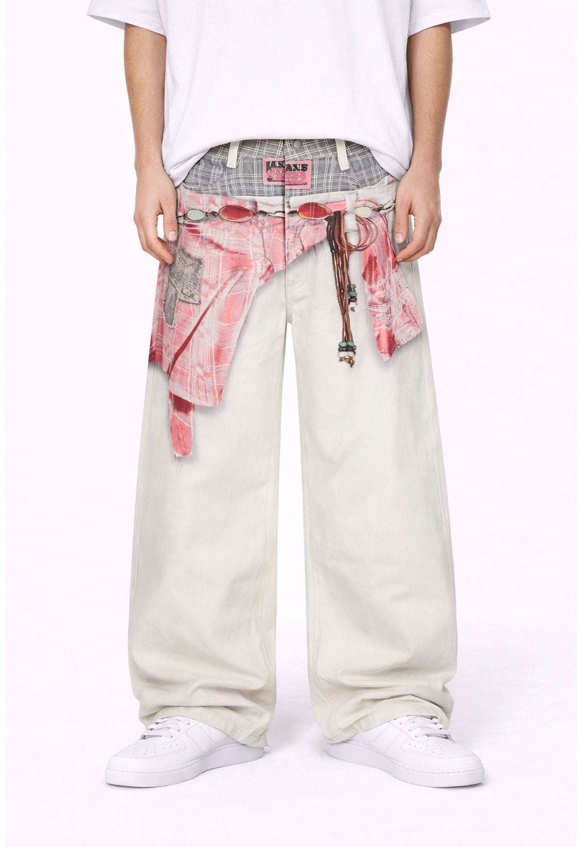 UNDEVELOPED PINK SAGGED DENIM - AVBL MRKT (2)