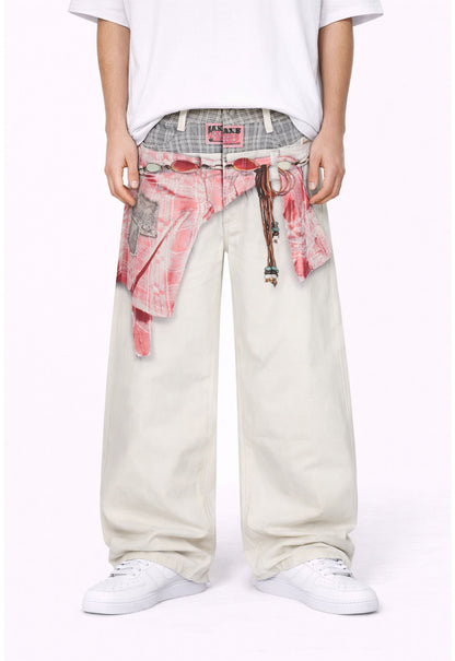 UNDEVELOPED PINK SAGGED DENIM - AVBL MRKT (2)