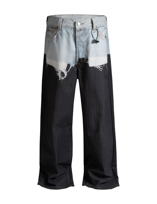 UNDEVELOPED PINSTRIPE PATCHWORK DENIM - AVBL MRKT (1)