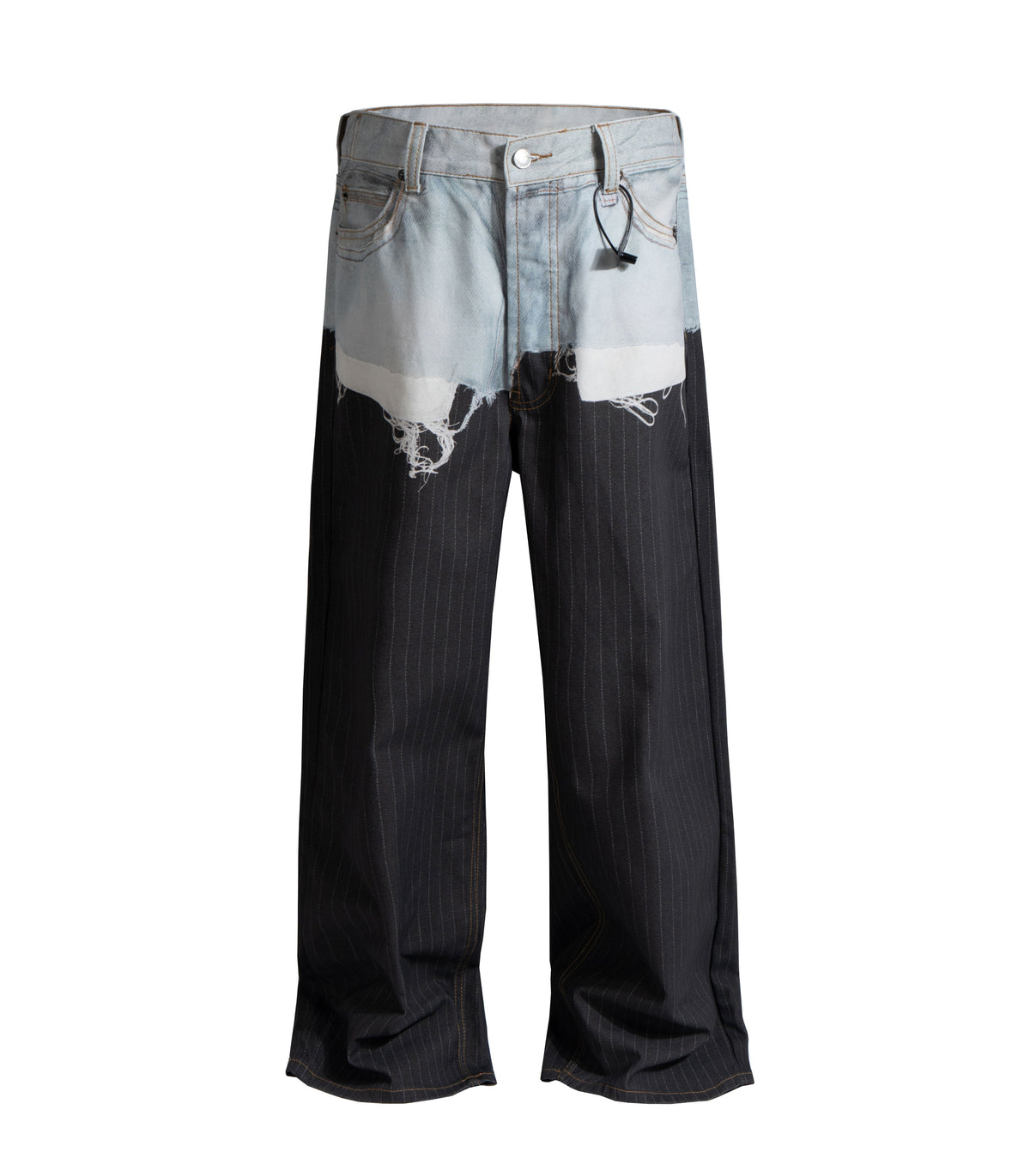 UNDEVELOPED PINSTRIPE PATCHWORK DENIM - AVBL MRKT (2)