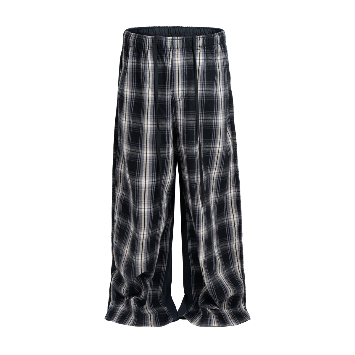 UNDEVELOPED PLAID SPLIT SWEATPANTS - AVBL MRKT (1)