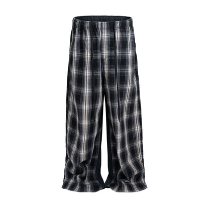 UNDEVELOPED PLAID SPLIT SWEATPANTS - AVBL MRKT (1)