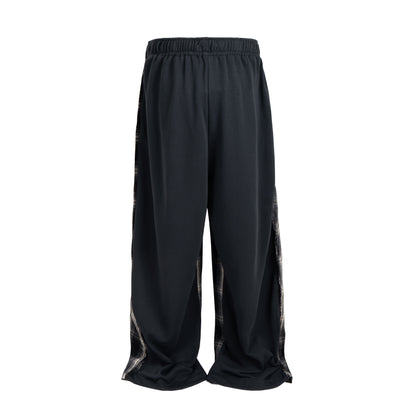 UNDEVELOPED PLAID SPLIT SWEATPANTS - AVBL MRKT (3)