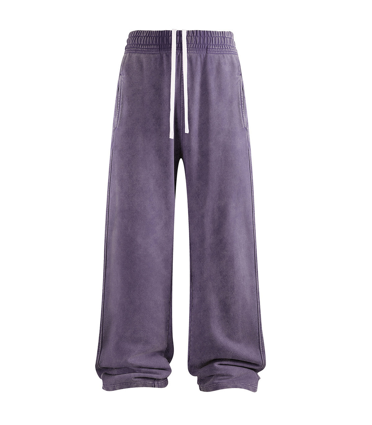 UNDEVELOPED PLUM OVER-DYE SWEATPANTS - AVBL MRKT (1)