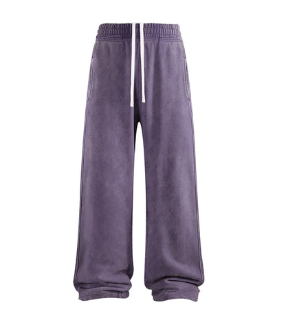UNDEVELOPED PLUM OVER-DYE SWEATPANTS - AVBL MRKT (1)