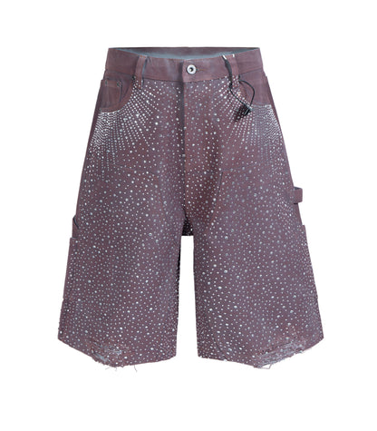 UNDEVELOPED PLUM RHINESTONE SHORTS - AVBL MRKT (1)