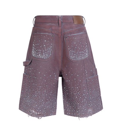 UNDEVELOPED PLUM RHINESTONE SHORTS - AVBL MRKT (2)