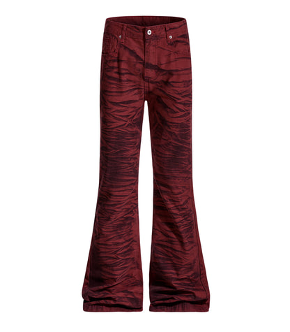 UNDEVELOPED RED TIGER FLARE DENIM - AVBL MRKT (1)