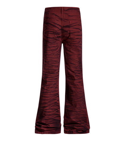 UNDEVELOPED RED TIGER FLARE DENIM - AVBL MRKT (3)