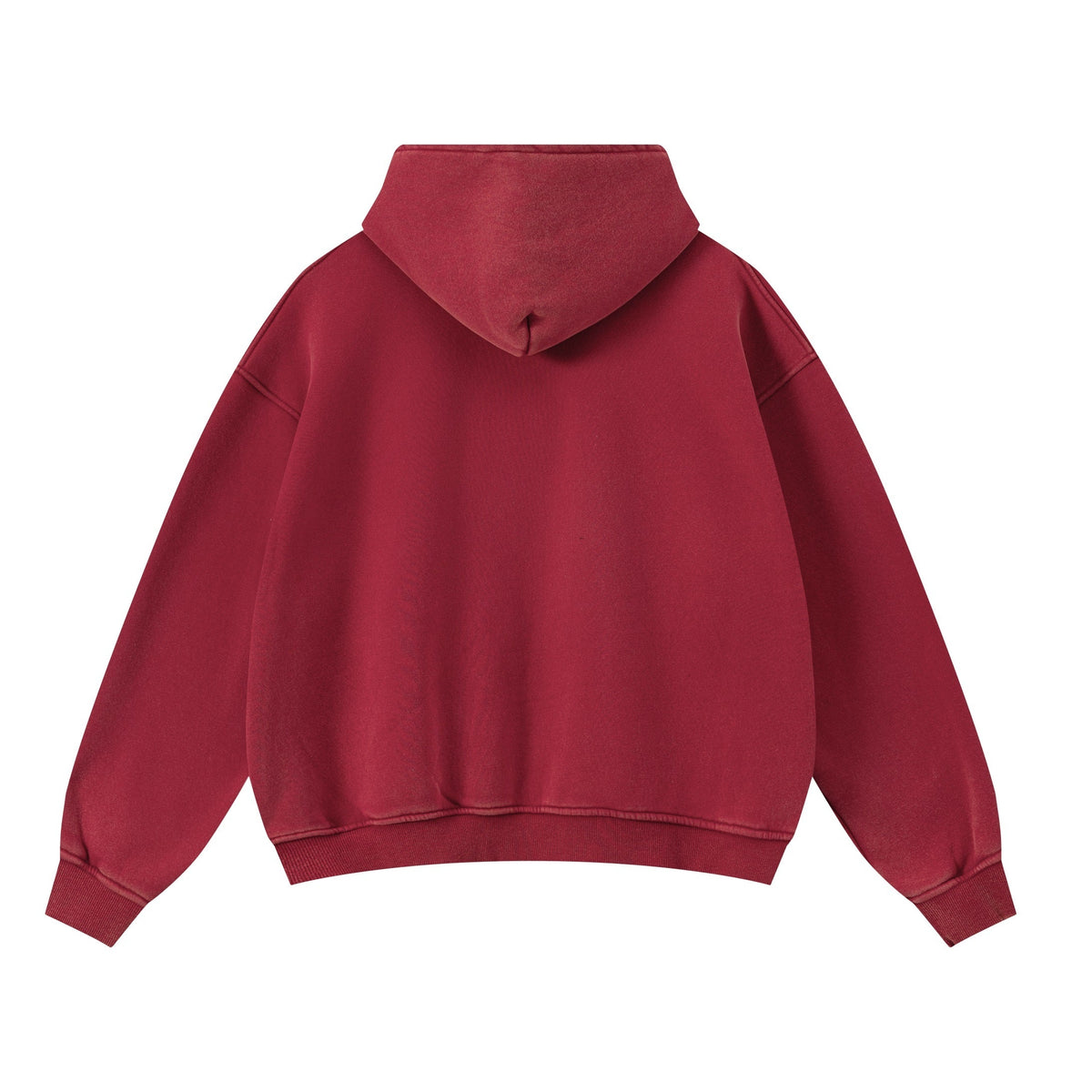 UNDEVELOPED RED VINTAGE HOODIE - AVBL MRKT (2)