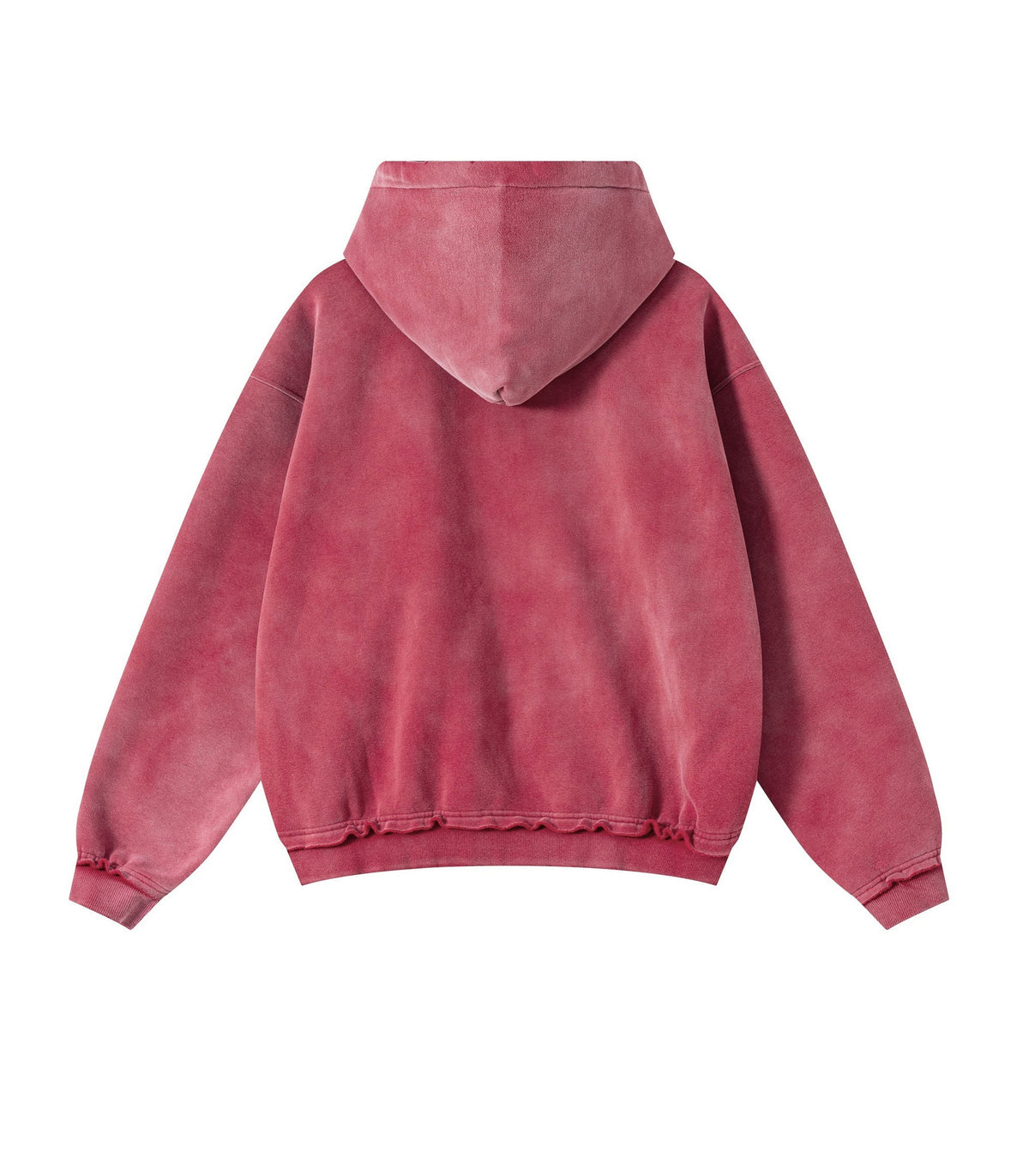 UNDEVELOPED ROSE DISTRESSED ZIP HOODIE - AVBL MRKT (3)