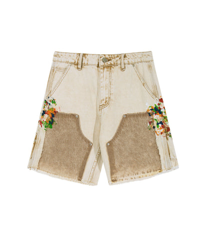 UNDEVELOPED SAND SPLIT PAINTERS SHORTS - AVBL MRKT (1)