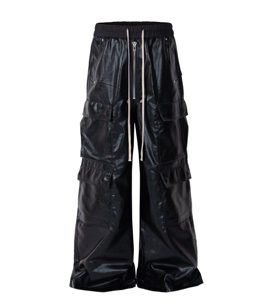 UNDEVELOPED SHINE DRAWSTRING CARGO PANTS - AVBL MRKT (1)