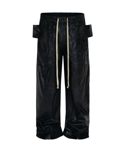 UNDEVELOPED SHINE DROP CROTCH PANTS - AVBL MRKT (1)