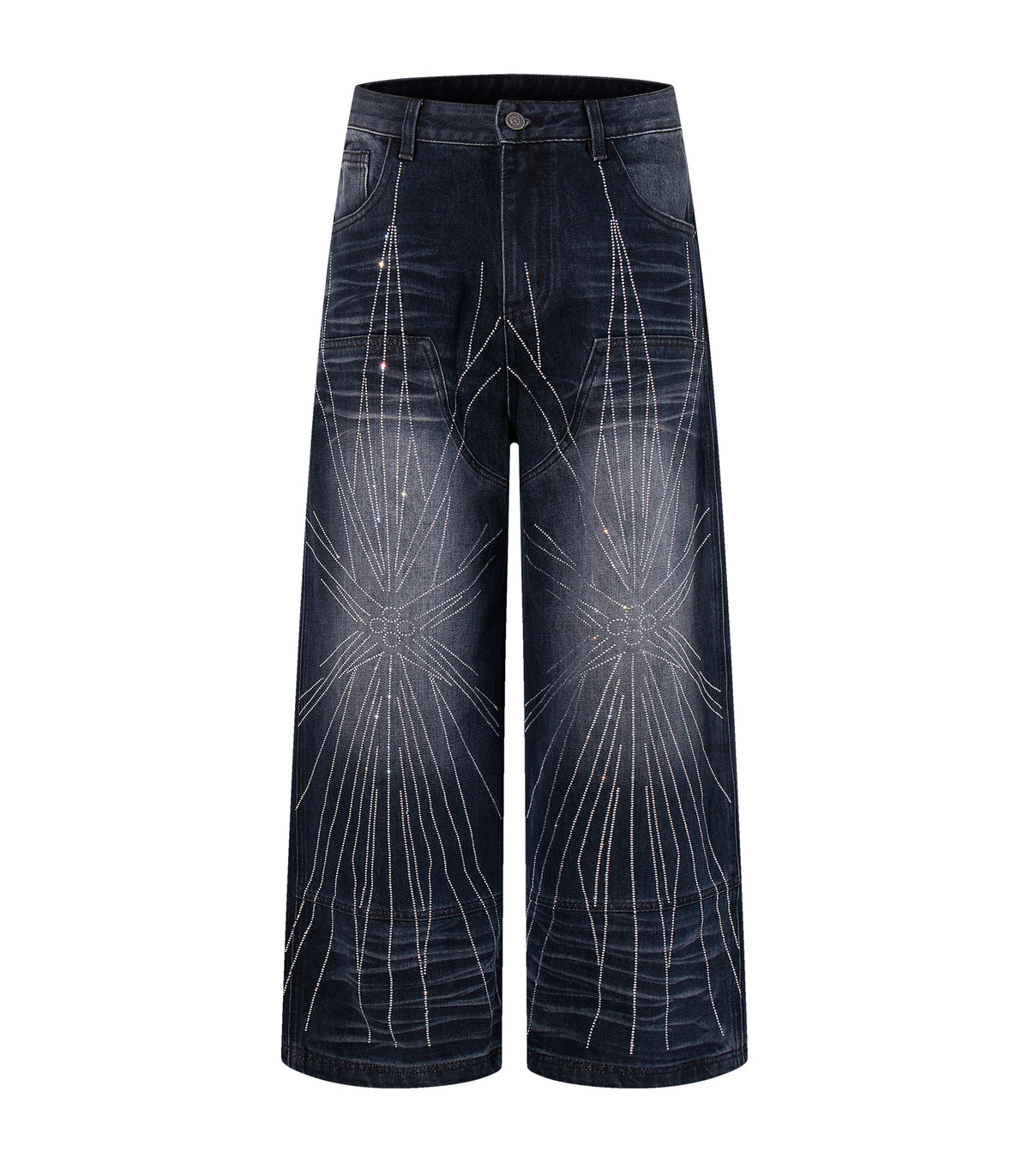 UNDEVELOPED STAR RHINESTONE DENIM - AVBL MRKT (1)