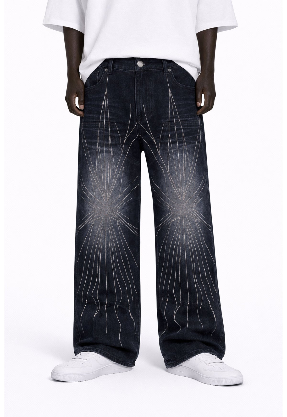 UNDEVELOPED STAR RHINESTONE DENIM - AVBL MRKT (2)