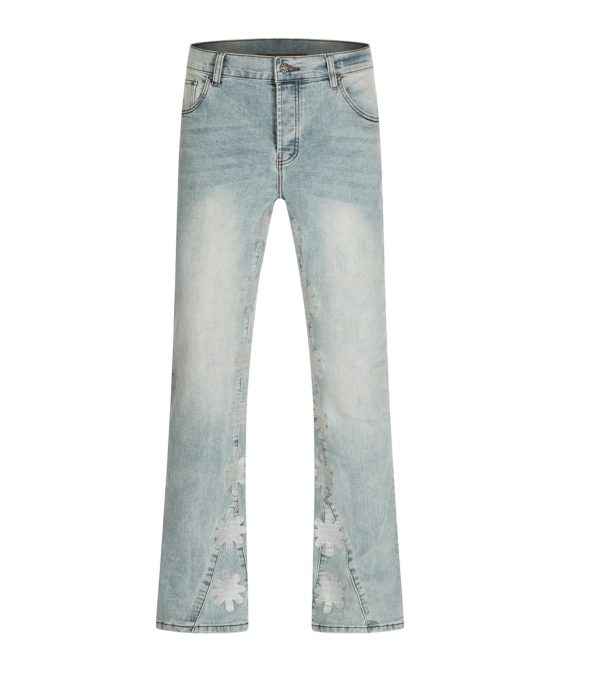 UNDEVELOPED STONE ASTERISK FLARE DENIM - AVBL MRKT (1)