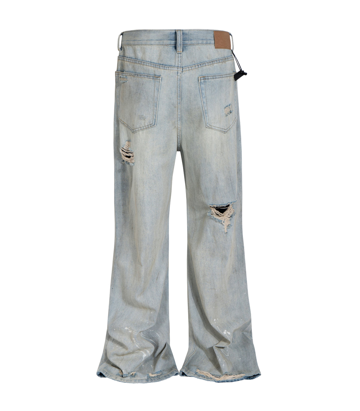 UNDEVELOPED STONE DESTRUCTION FLARE DENIM - AVBL MRKT (2)